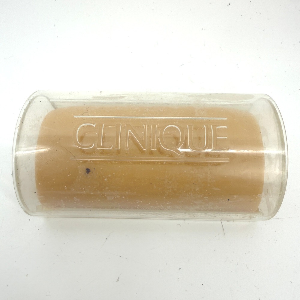 Clinique Facial Soap Mild Women Orange Travel Bar with Case
